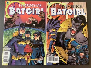 Convergence Batgirl #1 and 2 complete set full run (2015)