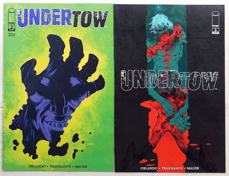 Undertow Lot of 2 #3, 5 (2014) Image Comics 1st Print Comic Books