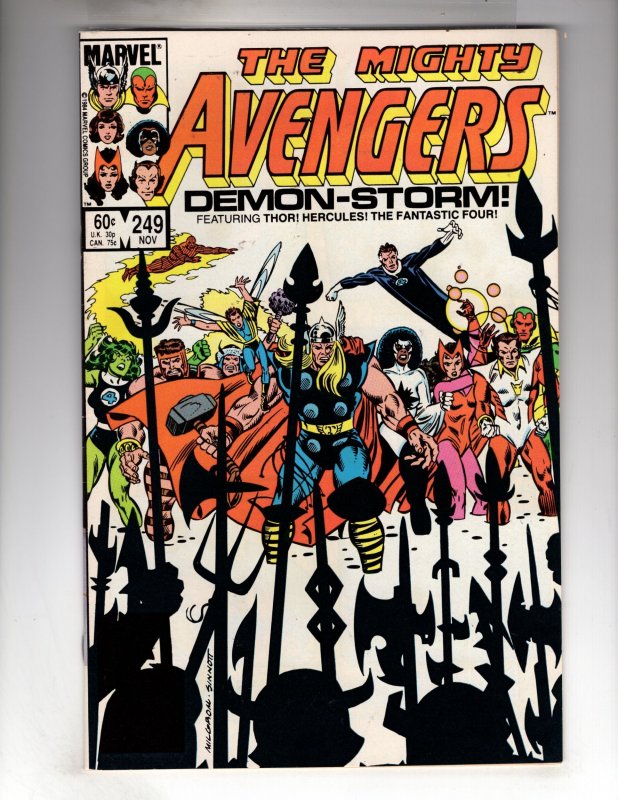 The Avengers #249 (1984)  / EBI#3