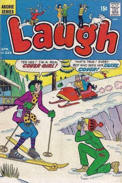 Laugh Comics #229, Fine (Stock photo)
