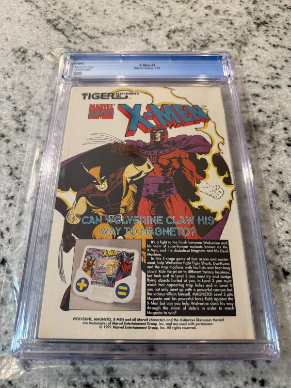 X-Men # 4 CGC Graded 9.6 Marvel Comic Book 1st Omega Red Appearance JH19