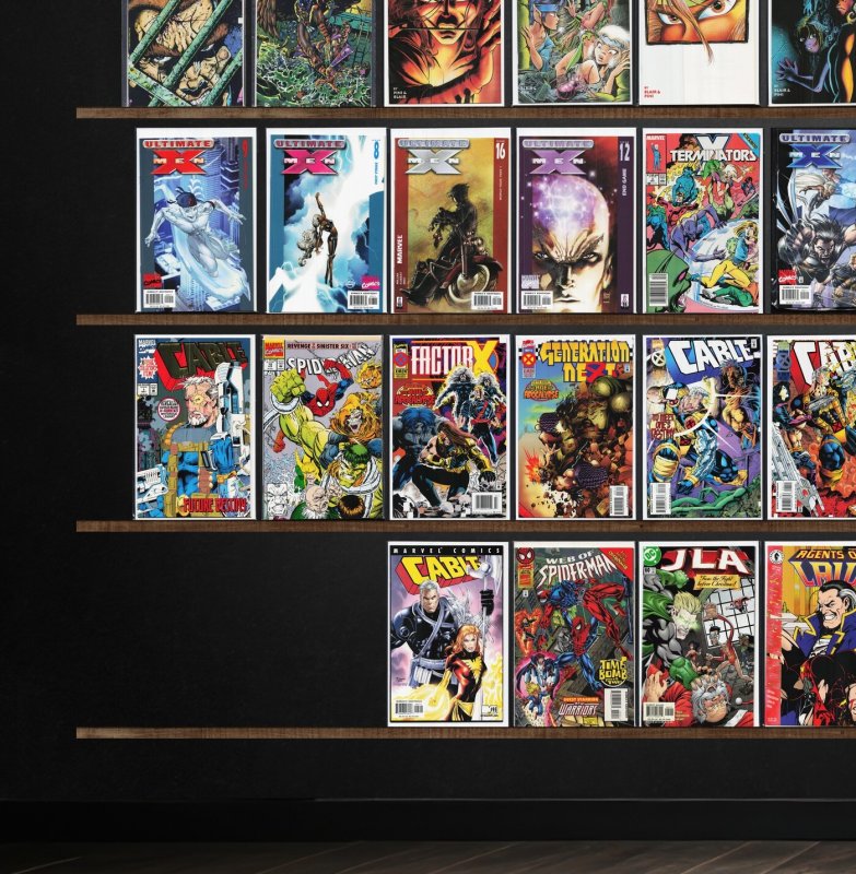 Huge Lot 150+ Comics with Grimjack, Ultimate X-Men, Cable & More!