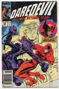 Daredevil #248 Newsstand Edition (1987) Daredevil [Key Issue]