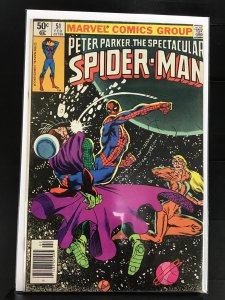 The Spectacular Spider-Man #51 Newsstand Edition (1981)