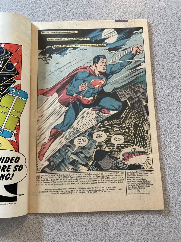 All Star Squadron #21 