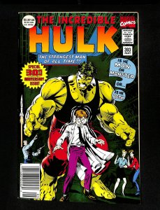 Incredible Hulk #393 Newsstand Variant