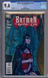 BATMAN: THE WIDENING GYRE #6 CGC 9.6 RARE ADAM HUGHES GHOST VARIANT COVER