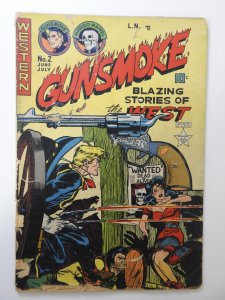 Gunsmoke #2 (1949) FR Condition see description