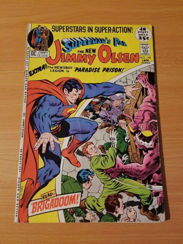 Superman's Pal, Jimmy Olsen #145 ~ FINE - VERY FINE VF ~ (1972, DC Comics)