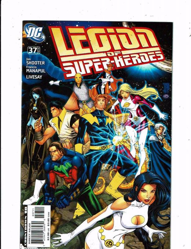 Lot of 5 Legion of Super-Heroes DC Comic Books #37 38 39 40 41 LH15