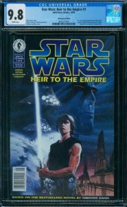 Star Wars: Heir to the Empire 1 CGC 9.8  1st Thrawn  NEWSSTAND EDITION