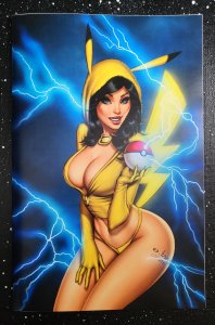 Notti & Nyce Holiday 2022 Eric Ebas Basaldua Pikachu Virgin NM
