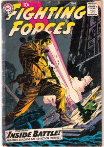 Our Fighting Forces #43 (Mar-59) VG- Affordable-Grade 