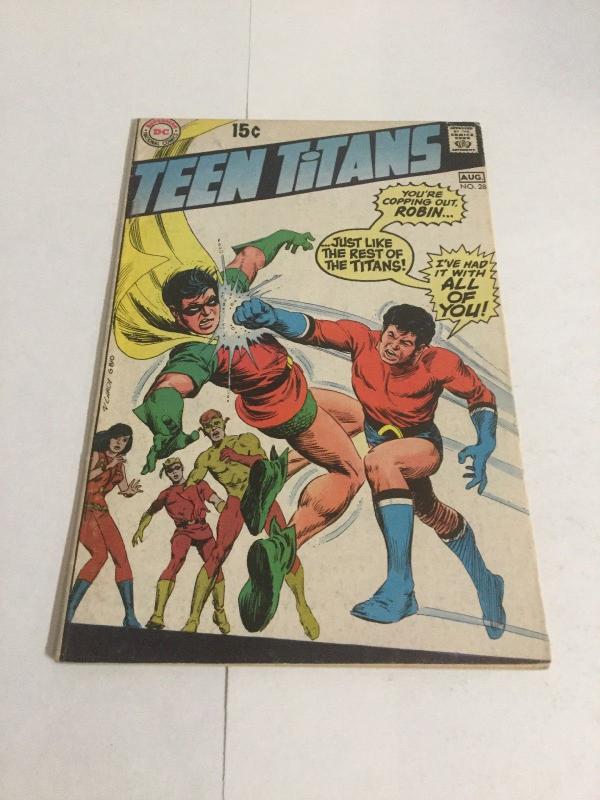 Teen Titans 28 Vg- Very Good- 3.5 DC Comics Silver Age