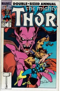 Thor Annual #13 (1966 v1)John Buscema  Mephisto Ulik VF