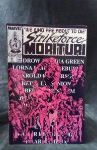Strikeforce: Morituri #20 1988 Marvel Comics Comic Book