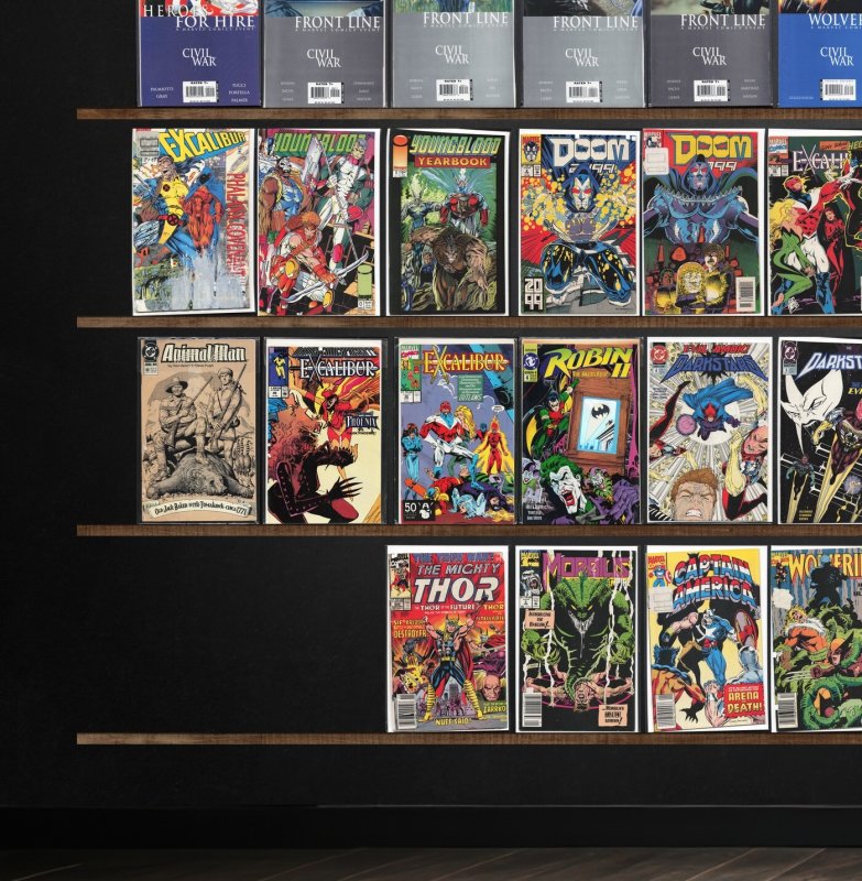 Huge Lot 150+ Comics with Wolverine, X-Factor, Fantastic Four & More!
