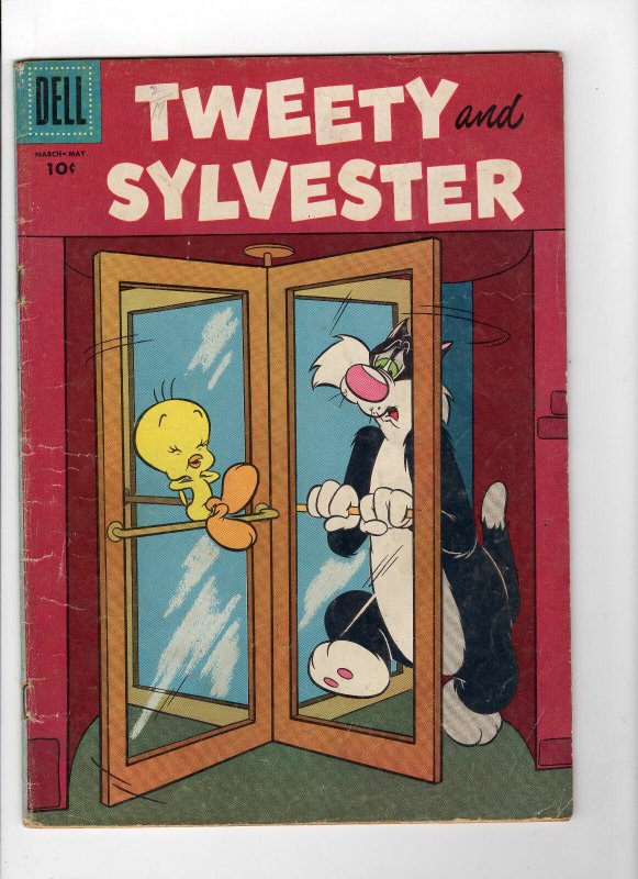 Tweety and Sylvester #12 (Mar-May 1956, Dell) - Good 