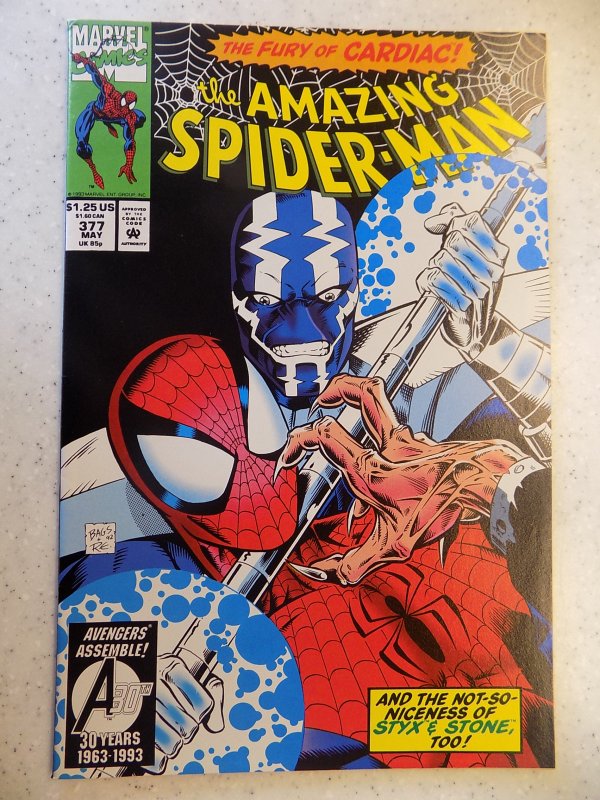 AMAZING SPIDER-MAN # 377 MARVEL ACTION ADVENTURE