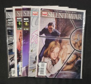 Silent War 5PC LOT #2-6 - John Watson Covers (9.0/9.2) 2007