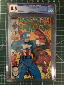 The Amazing Spider-Man #323, 324, 325 (1989) CGC graded Direct editions