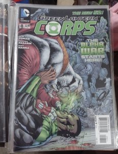 GREEN LANTERN CORPS  # 8  2012 DC   new 52    the alpha war