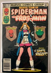 Marvel Team-Up #131 Newsstand (5.0 VG/FN) Spider-Man Frogman (1983)