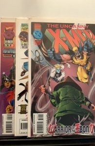 Lot of 3 The Uncanny X-Men #329,330,335 (1996)
