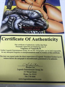 Vengeance Of Vampirella (1994) # 4 (FN/VF) Variant • Harris Comics • Signed Buzz