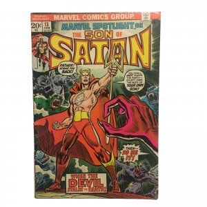 Marvel Spotlight #13 Origin Story 2nd Satana 1st Victoria Hellstrom 1974 Key
