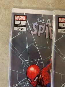 AMAZING SPIDER-MAN #1 | 2018 | LOT OF 4 | OPENA VARIANT | 1:50 | NM