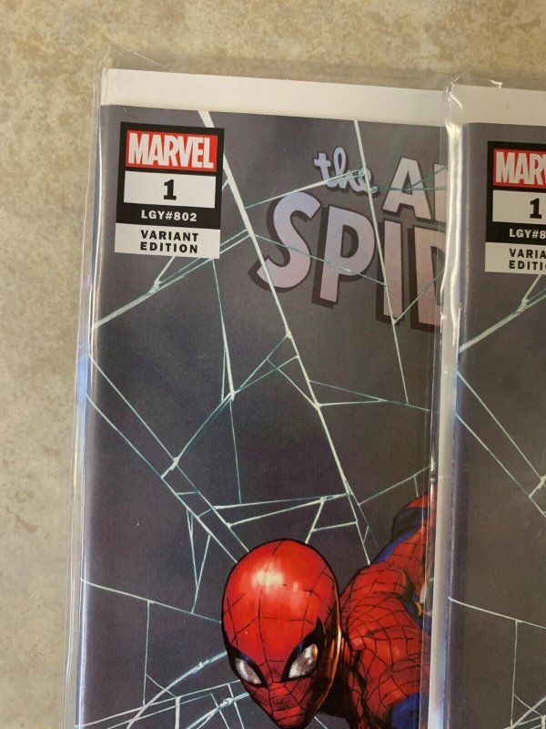 AMAZING SPIDER-MAN #1 | 2018 | LOT OF 4 | OPENA VARIANT | 1:50 | NM