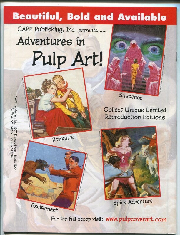 Pulp Adventures #14 2001-Gloria Stoll cover & story-Nils Hardin-Xenophile-FN