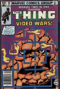Marvel Two-in-One #98 (1983) The Thing