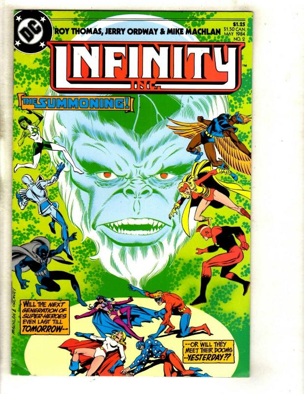 8 Infinity Inc. DC Comics # 1 2 3 4 5 6 7 8 Silver Scarab Fury MF7