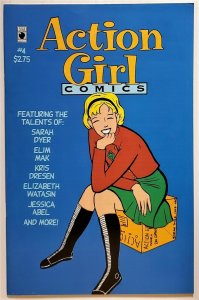 Action Girl Comics #4 Slave Labor Comics July Jul 18, 1995 (VF+)