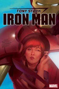 TONY STARK IRON MAN (2018 MARVEL) #17 VARIANT RAHZZAH MARY JANE PRESALE-10/23