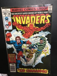 The Invaders #28 (1978) High-grade first KidCommandos! FN/VF Wow