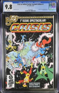 Crisis on Infinite Earths #1 CGC 9.8 Facsimile Edition of 1985 Original DC 2024