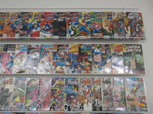 Huge Lot of 180+ Comics W/ Captain America, Avengers +More! Avg VF Condition