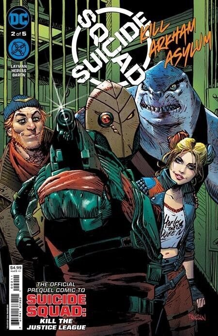 Suicide Squad Kill Arkham Asylum #2 (of 5) Comic Book 2024 - DC