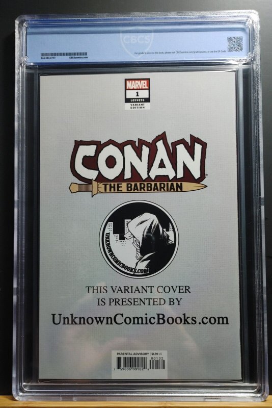 Conan The Barbarian #1 2019 Marvel J Scott Campbell Virgin Variant CBCS 9.8