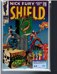 Nick Fury, Agent of SHIELD #1 (1968) CBCS 3.5