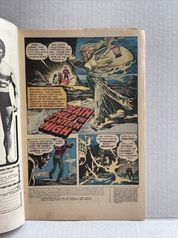 Ghosts #17 Bronze Age Horror 