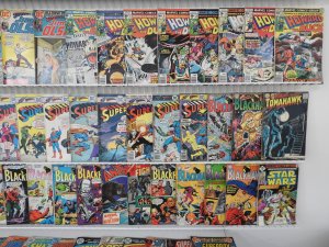 Huge Lot of 190+ Comics W/ Action Comics, Howard the Duck, Blackhawk! Avg. FN!