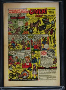 NIGHTMARE #12 - CGC-6.0, OW-W  - St John - Kubert torture cover - Golden Age