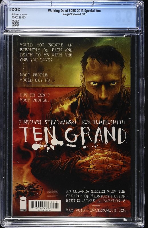 Walking Dead FCBD 2013 Special #nn (5/13) Graded CGC 9.8