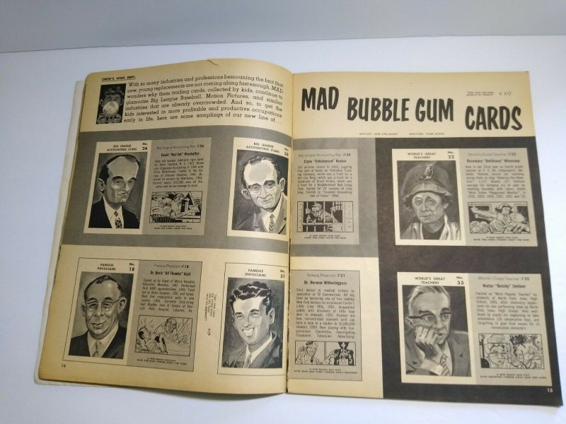 MAD Magazine July 1960 No 56 Original Vintage Comic TEARS Alfred For President