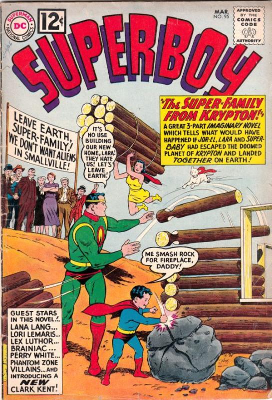 Superboy #95 (Mar-62) FN Mid-Grade Superboy