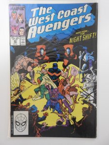 West Coast Avengers #40 Direct Edition (1989)